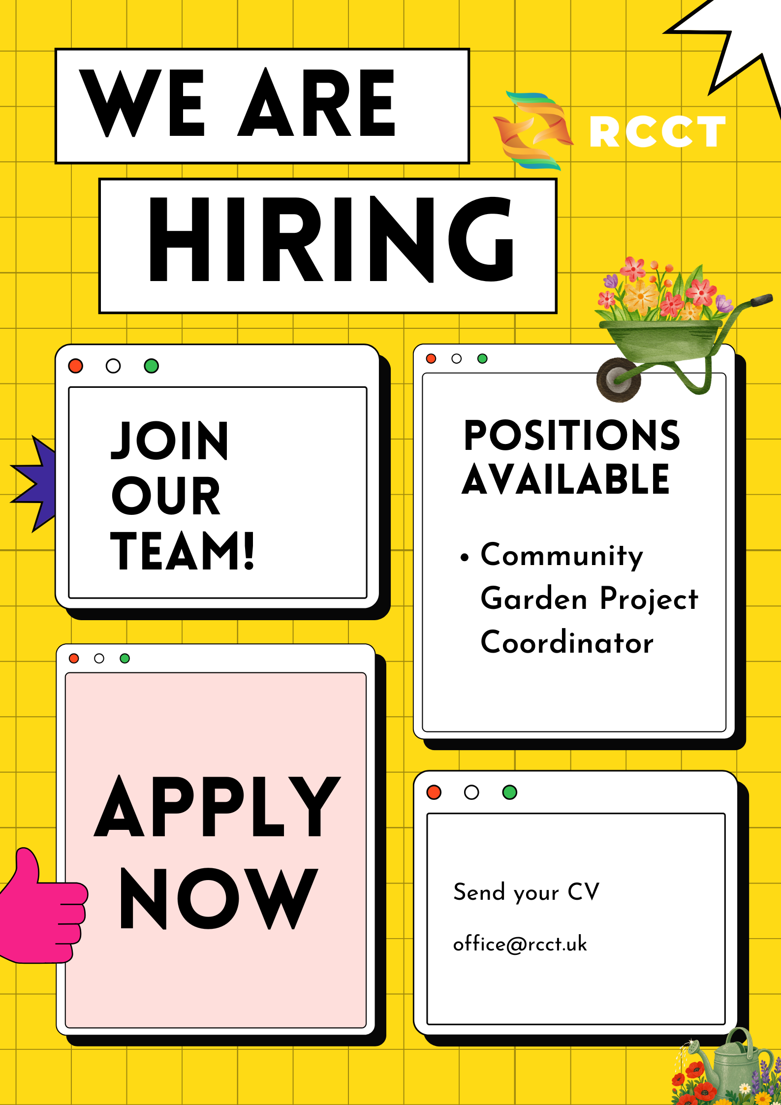 Recruiting a Community Garden Project Manager